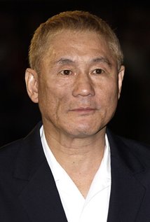 Takeshi Kitano. Director of The Blind Swordsman: Zatoichi