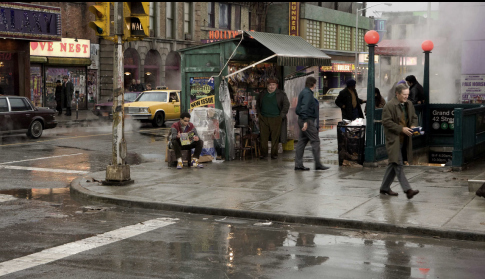 Teenager at Newsstand