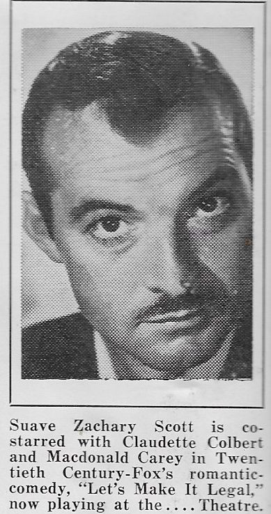 Zachary Scott